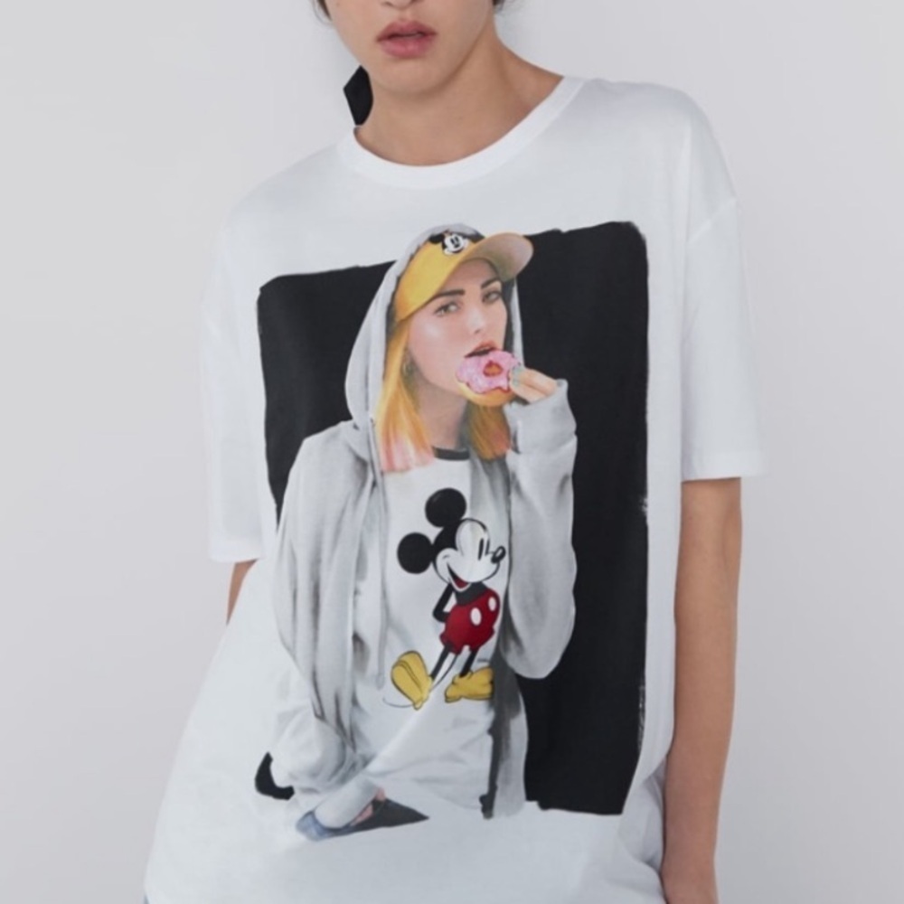 Zara Disney Mickey Mouse T-shirt​​​​ - Picture 9 of 12